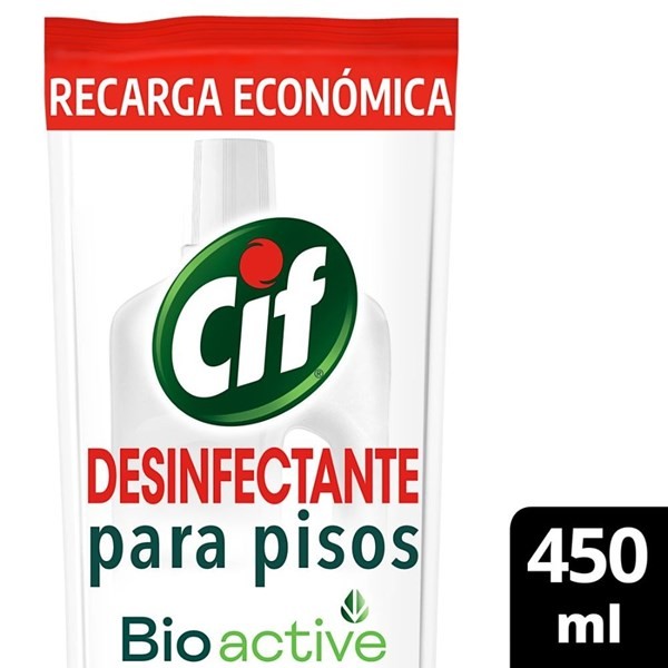 Limpiador Desinfectante Para Pisos Cif Original 450 Ml. #1