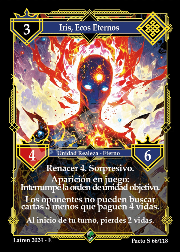 066 Iris, Ecos Eternos - Coste 3