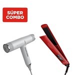 Combo Gama Secador de Pelo Iq Perfetto + Planchita de Cabello Elegance Digital Patines Long #1