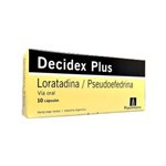 Roemmers Decidex Plus Loratadina + Pseudoefedrina x 10 Cáps #1