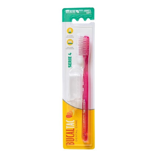 BUCAL TAC Cepillo Dental Classic Serie 4 c/ Capuchon Suave x 1 unidad alt