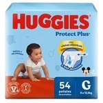 Huggies Pañal Protec Plus g ( 54 Unidades ) #1