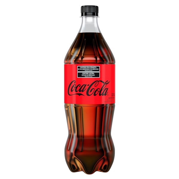 Gaseosa Coca Cola Sin Azúcares 1 l. alt