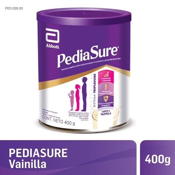 Pediasure Suplemento Nutricional Vainilla Lata 400 gr alt