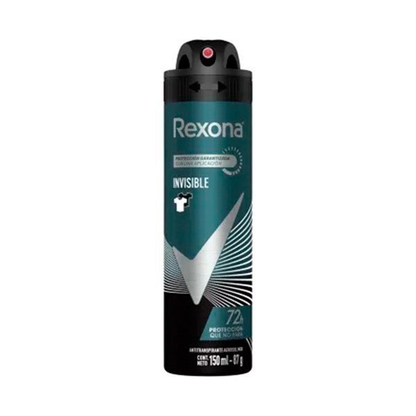 Antitranspirante en Aerosol Rexona Men Invisible 150 cc. #1