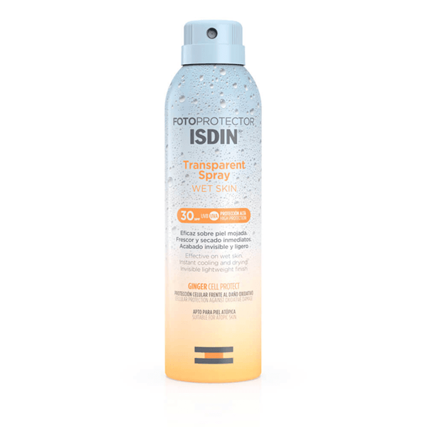 Isdin Fotoprotector Transparent Spray Wet Skin Fps 50+ 250 ml