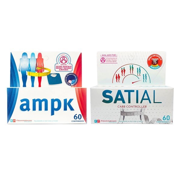 Combo Adelgaza  satial x 60 comp + Ampk x 60  comp #1