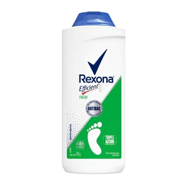 Talco Rexona Efficient  Fresh x 100 gr
