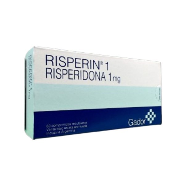 Gador Risperin Risperidona 1 Mg x 60 Comp #1