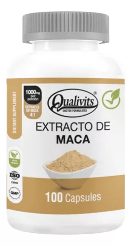 QUALIVITS EXTRACTO MACA 500MG X100 CAPSULAS #1