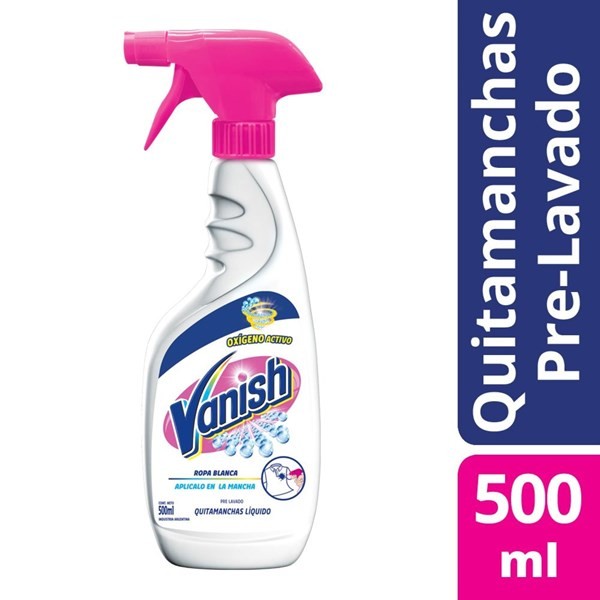 Quitamanchas Vanish Prelavado Blanco Gatillo 500 ml. #1