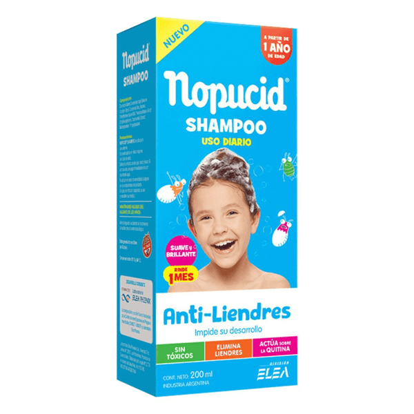 Nopucid Shampoo Anti-Liendres Uso Diario x200ml