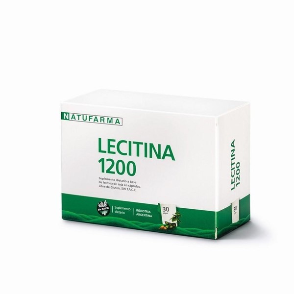 Natufarma Suplemento Dietario Lecitina 1200 miligramos (30 Capsulas) alt