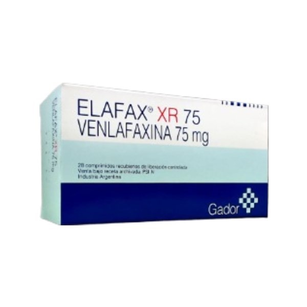 Gador Elafax Xr 75 Mg + Venlafaxina x 28 Comp #1