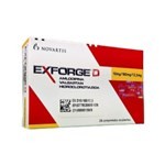 Siegfried Exforge D Valsartan + Hidroclorotiazida + Amlodipina 160 / 12.5 / 10 Mg x 28 Comp #1