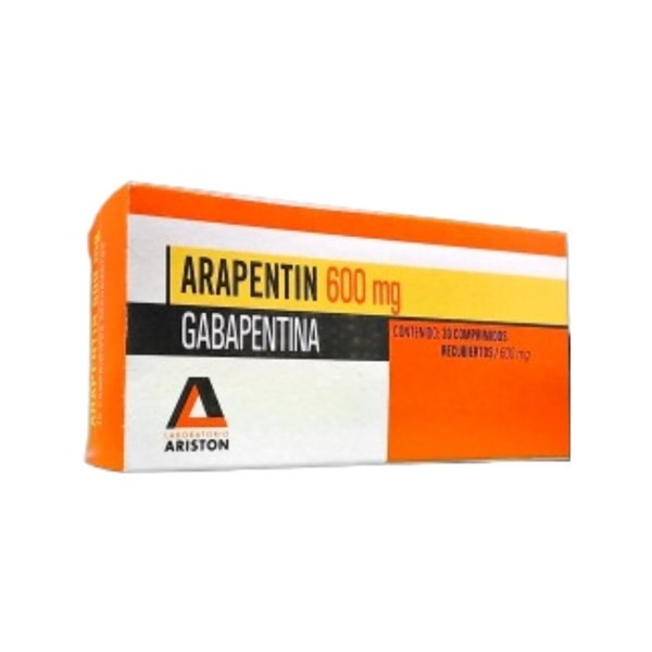 Gador Arapentin Gabapentin 600 Mg x 30 Comp #1