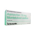 Montpellier Asmavitan Montelukast 10 Mg x 30 Comp Recubiertos #1