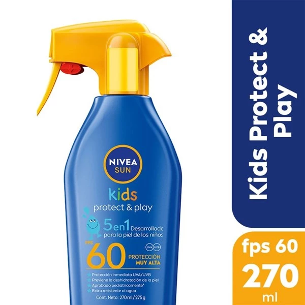 Protector Solar Nivea Sun Play Kids Trigger Fps 60+ 270 ml