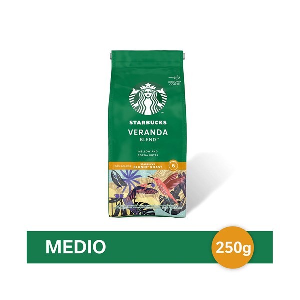 Café Tostado Starbucks Molido Blonde 250 g.