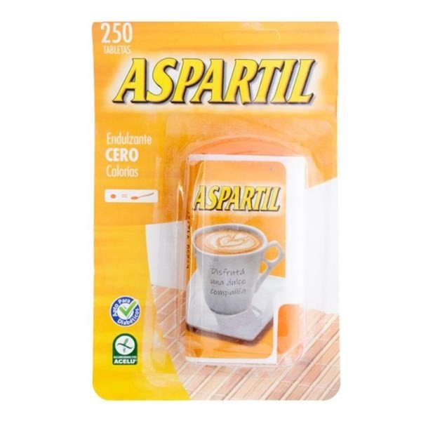 Aspartil edulcorante 250 Comprimidos