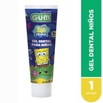 GUM Gel Dental Infantil Bob Esponja 100 g | Sabor chicle #2