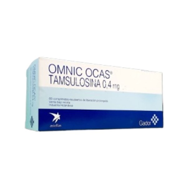 Gador Omnic Ocas Tamsulosina 0.4 Mg x 60 Comp Liberación Prolongada #1
