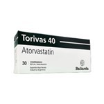 Baliarda Torivas Atorvastatín 40 Mg x 30 Comp Recubiertos #1