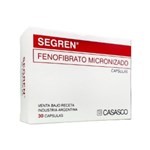 Casasco Segren Fenofibrato Micronizado 200 Mg x 30 Cáps #1