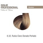 Issue Tintura Profesional Natural Shine Pomo Ammonia Free Color N°8.32 Rub Cldi #2