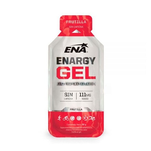 Suplemento Deportivo Enargy Gel Sabor Frutilla (12 Sobres) alt