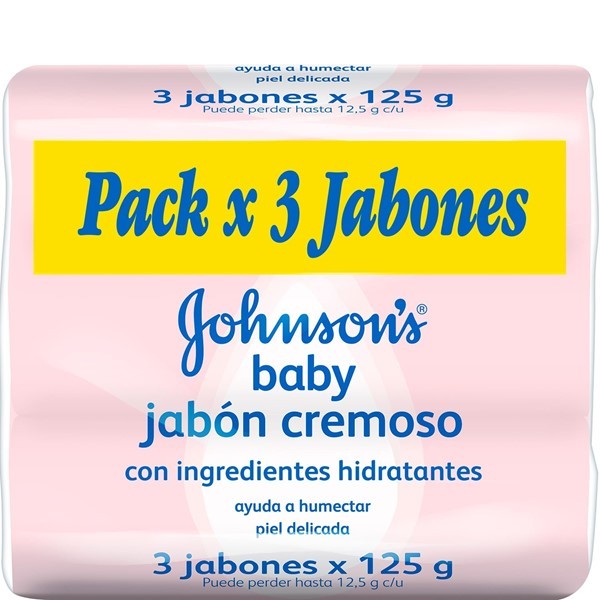 Johnson's Baby Pack x 3 Jabones Baby Humectante #1