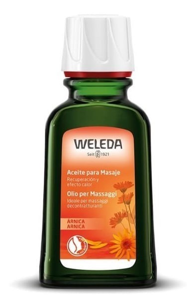 Weleda Aceite Para Masaje Árnica Vegano Celiaco Deporte 50 ml