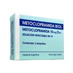 Metoclopramida Biol Metoclopramida 10 Mg / 2 ml x 3 Ampollas x 2 ml #1