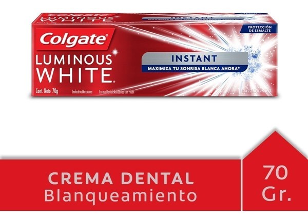 Colgate Crema Dental Luminous White Instant 70 gr alt
