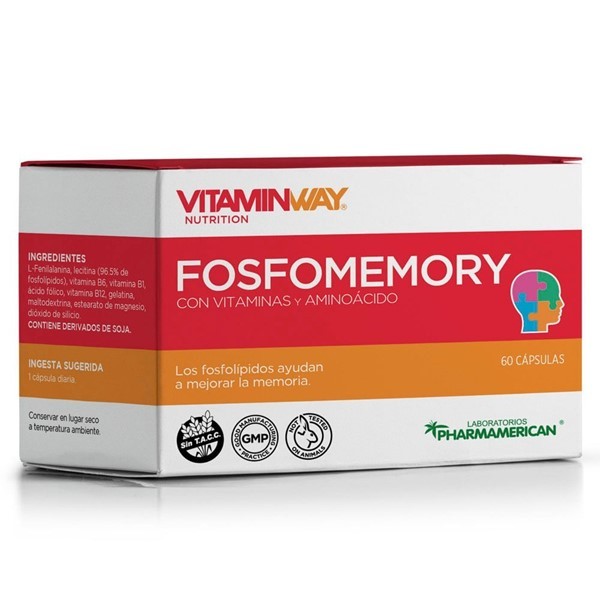 Vitamin Way Suplemento Dietario Fosfomemory (60 Cápsulas) #1