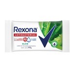 Jabón en Barra Antibacterial Rexona Aloe Vera x 90 g #1