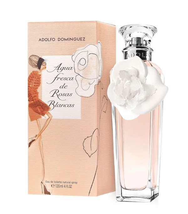 Adolfo Dominguez Fragancia Agua Fresca de Rosas Blancas Edt For Women 120 ml alt