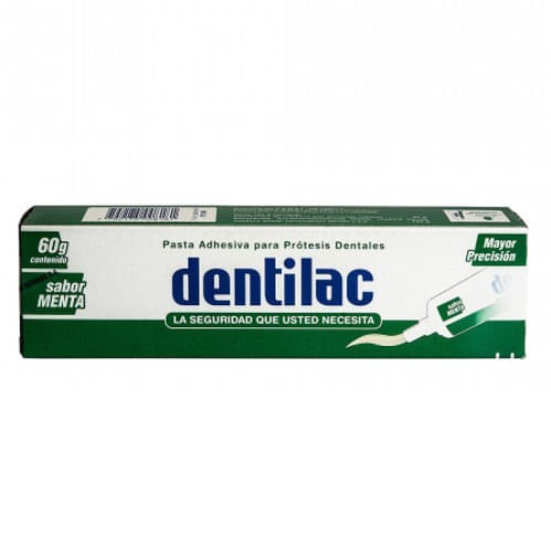 Dentilac Pasta Adhesiva Sabor Menta 60 gr alt