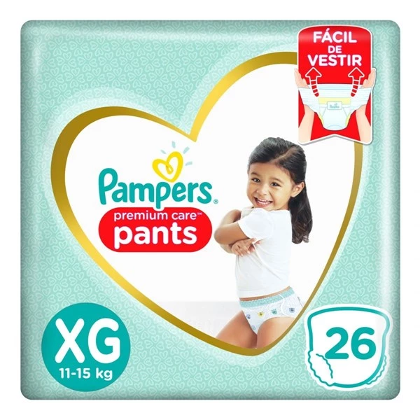 Pampers 26 Unidades Xg