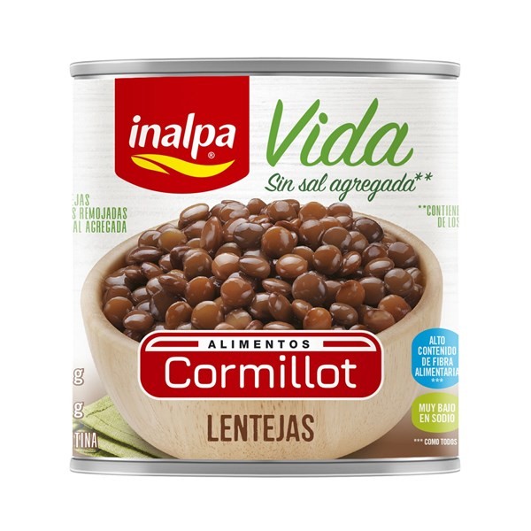 Lenteja Secas Sin Sal Inalpa Cormillot 300 g. #1
