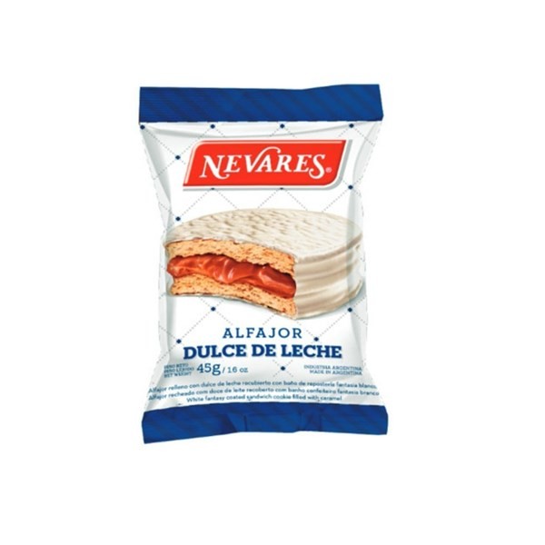 Alfajor Nevares Blanco 45 Gr. #1