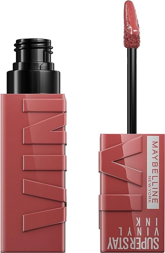 Maybelline Labial Líquido Superstay Vinyl Ink Peppy #1