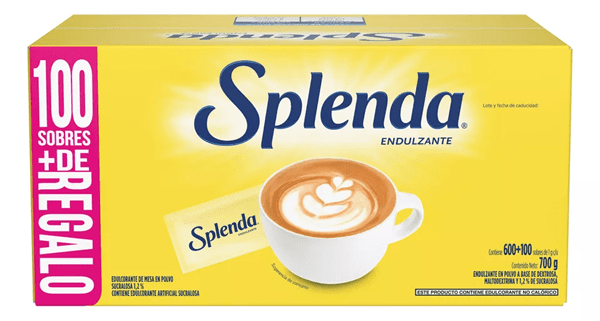 Splenda edulcorante Caja 600 g | 600 sobres + 100 g | 100 sobres #1