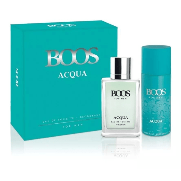 Cofre BOOS Acqua EDT 100ml + Body Spray 150ml