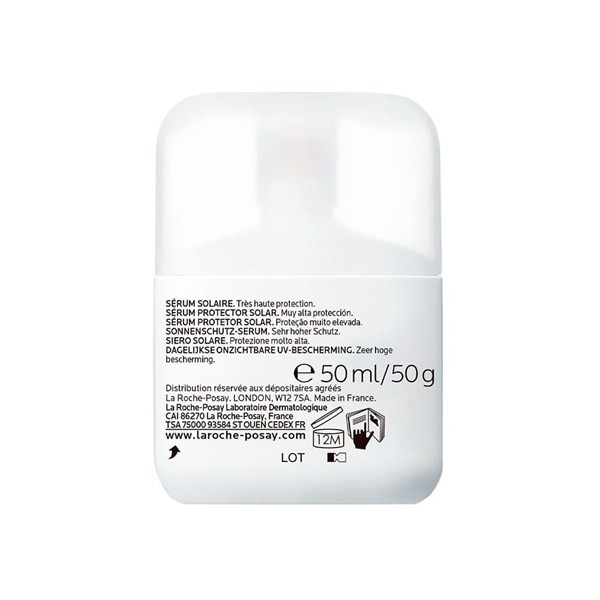 Protector Solar la Roche Posay Anthelios Uv Air Sérum Fps 50+ Tono Claro  50 ml alt