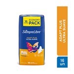 Toalla Femenina Siempre Libre Adapt Plus Ultrafina 16 Uni #1