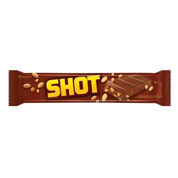 Chocolate Shot Con Maní 90 Gr alt