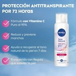 Nivea Desodorante Antitranspirante Tono Natural Classic Touch Fem Spray  150 ml #3