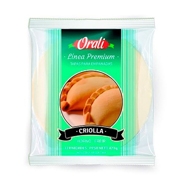 Tapas Para Empanadas Orali Criollas Premium x 12 uni #1