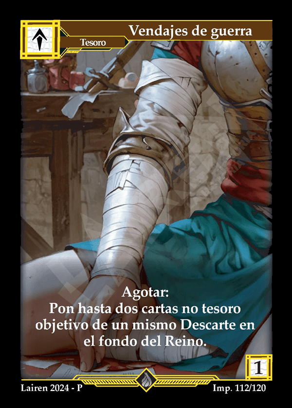 112 Vendajes De Guerra